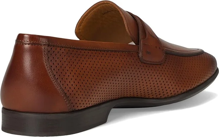 Magnanni Salas Men's Slip on Shoes Cognac : 9.5 M, Leather - Image 4