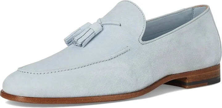 Magnanni Simmon Men's Slip on Shoes Sky Blue Suede : 10.5 M - Image 5