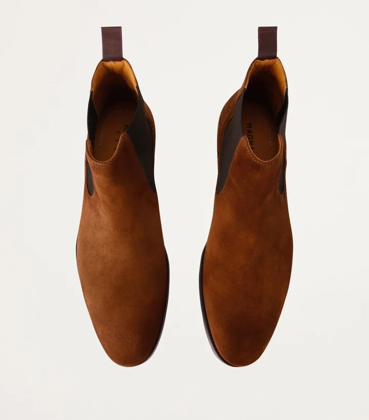 Magnanni Suede Chelsea Boots - Image 4