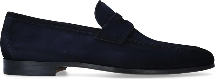 Magnanni Suede Delos Dress Loafers - Image 3