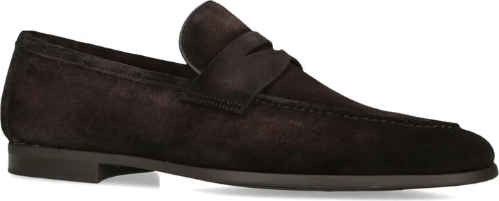 Magnanni Suede Diezma Loafers - Image 3