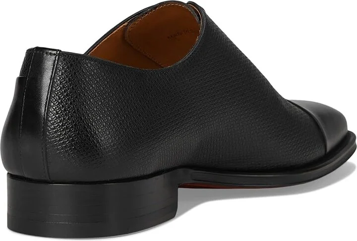 Magnanni Vaughan Men's Slip on Shoes Black : 9 M, Lace/Leather - Image 4