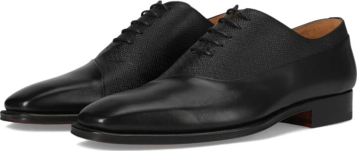 Magnanni Vaughan Men's Slip on Shoes Black : 9 M, Lace/Leather