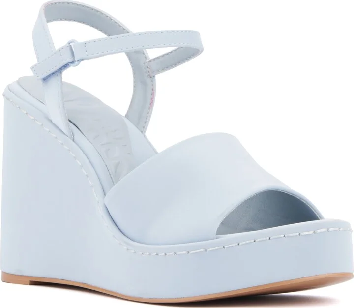 Magnetic Platform Wedge Sandal