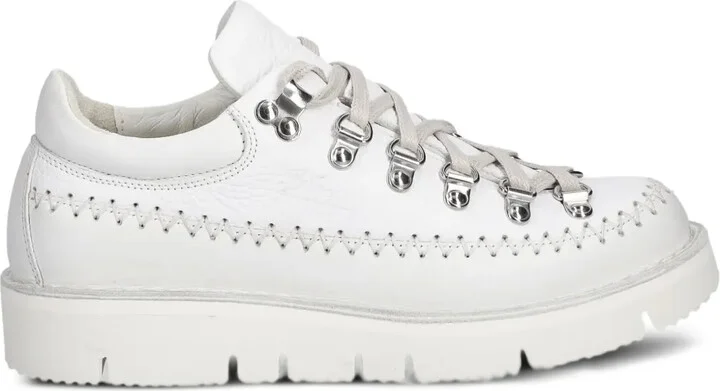 Magnifico leather lace-up sneakers