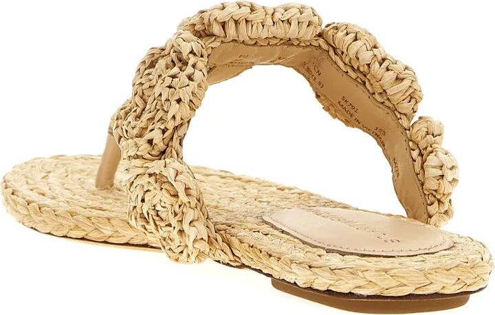 Magnolia floral-embellished sandals - Image 3