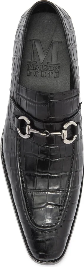 Magnus Croc Embossed Loafer - Image 6