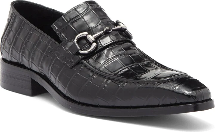 Magnus Croc Embossed Loafer