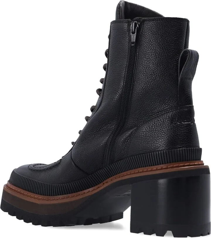 Mahalia Leather Lace-up Boots - Image 3