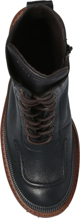 Mahalia Leather Lace-up Boots - Image 4