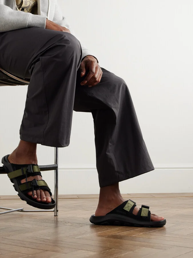 + Maharishi Mogami Terra Tech Suede Sandals - Image 2
