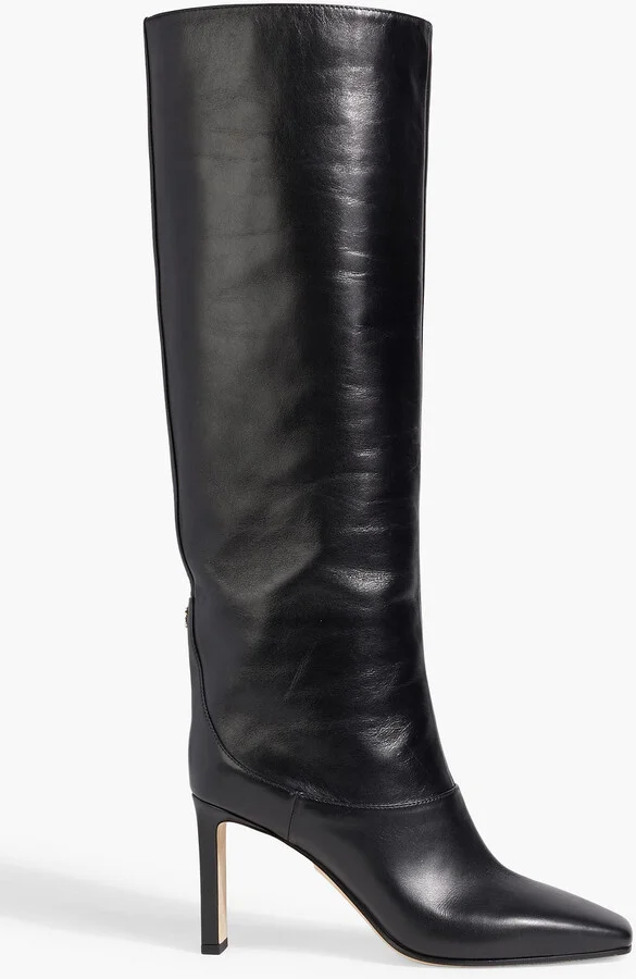Mahesa 85 leather knee boots