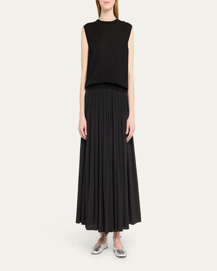 Maia Lambskin Ankle-Strap Ballerina Flats - Image 6