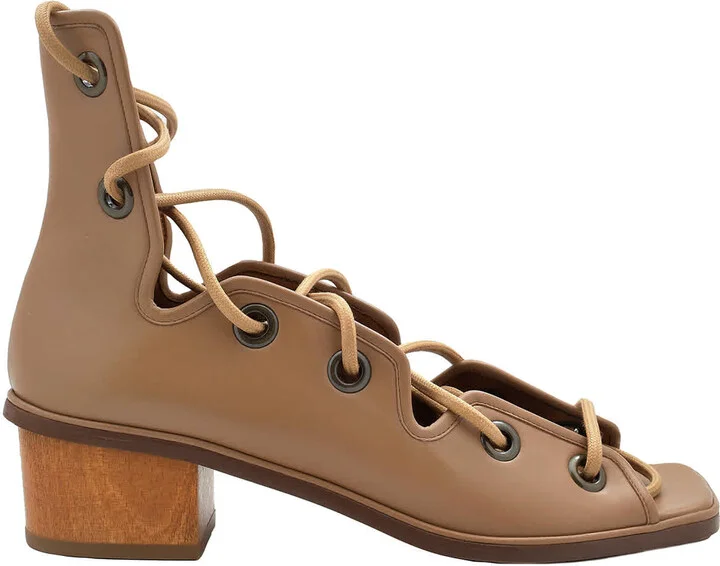 Maia Soft Camel Strap Sandals