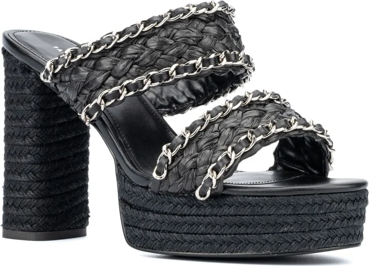 Maia Woven Strap Espadrille Sandal - Wide Width