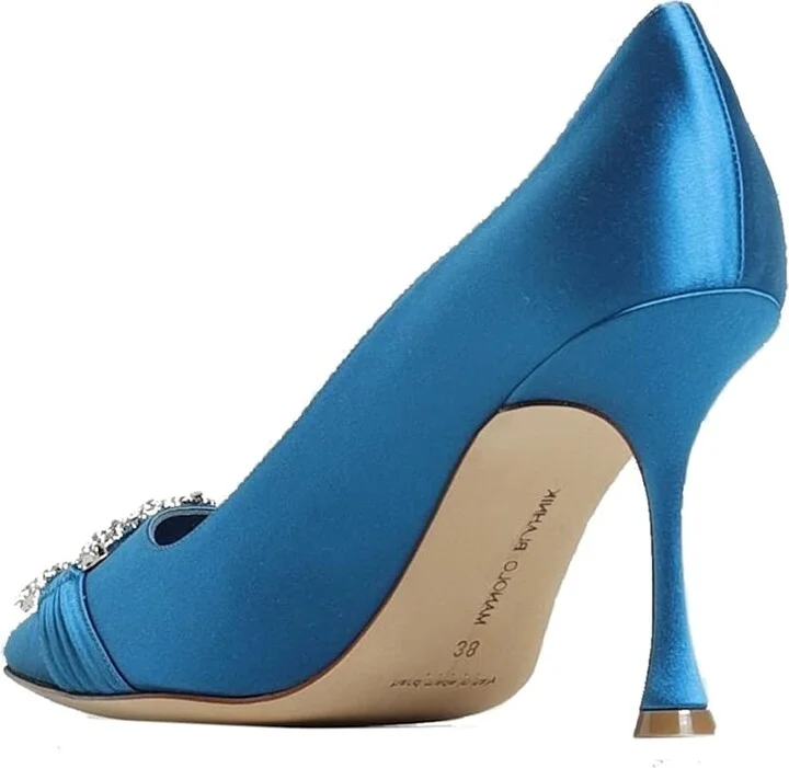 Maida 090 Satin Pumps - Image 3