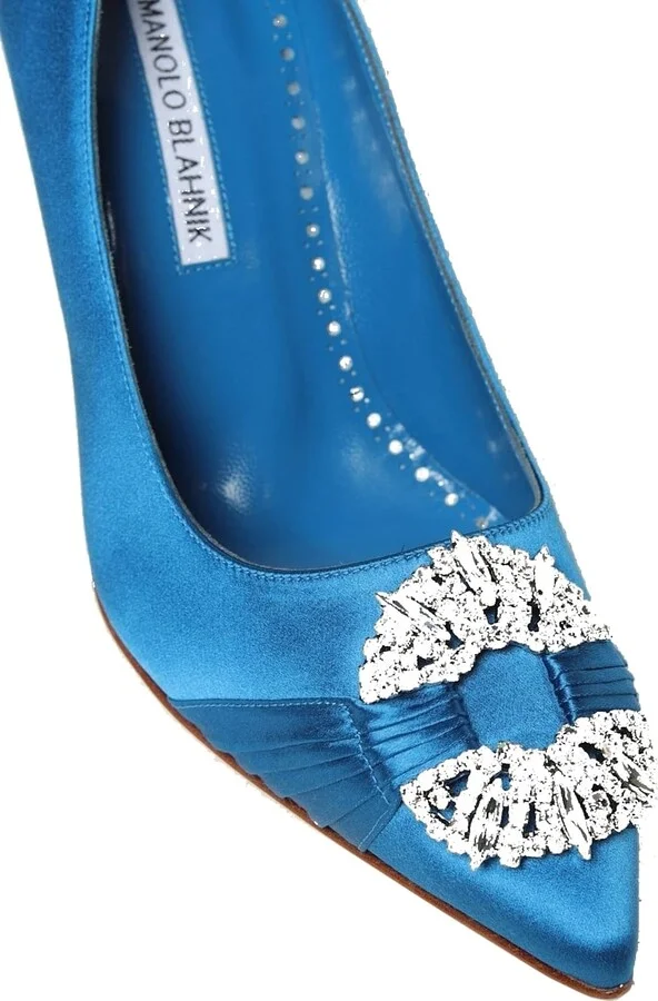 Maida 090 Satin Pumps - Image 4