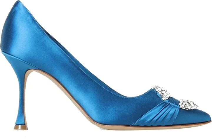 Maida 090 Satin Pumps