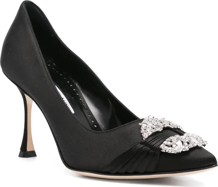 Maida 90mm suede pumps - Image 2