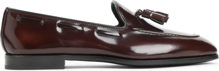 Maidstone Tabac Calf Leather Loafers