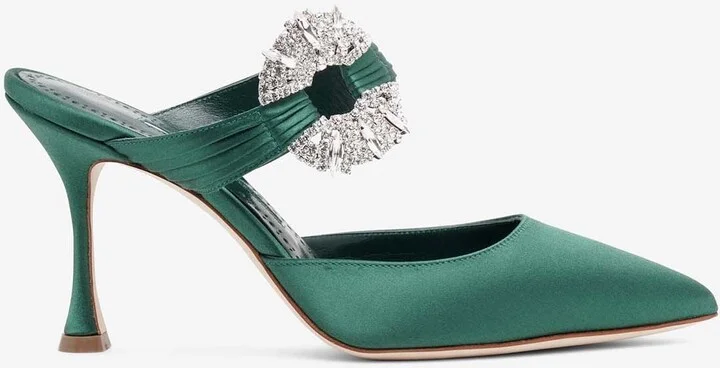 Maidugura 90 Satin Mules
