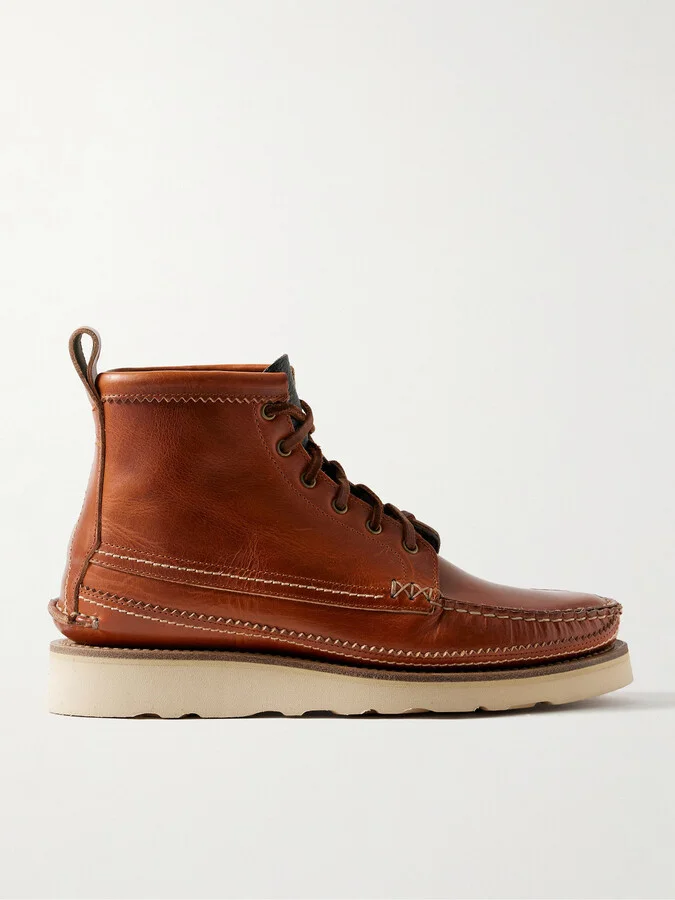 Maine Guide Leather Boots