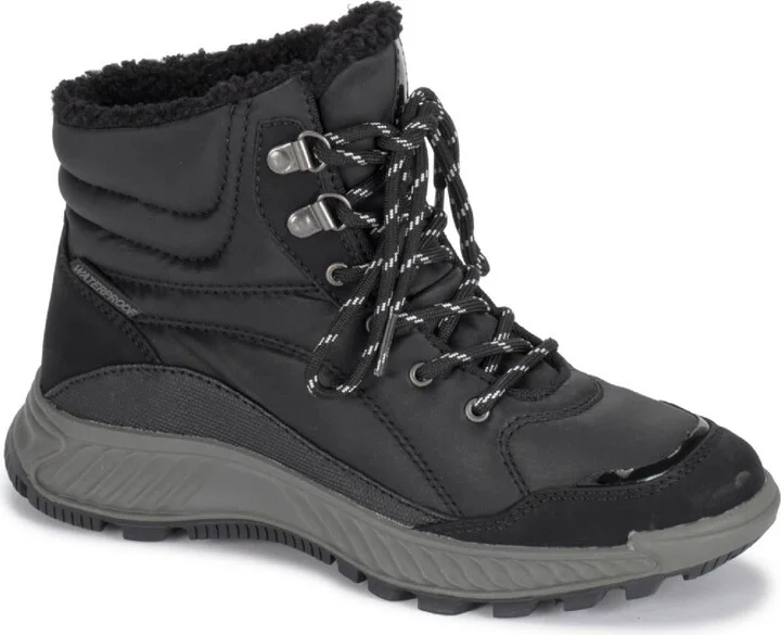 Maine Womens Cozy Lace-Up Winter & Snow Boots