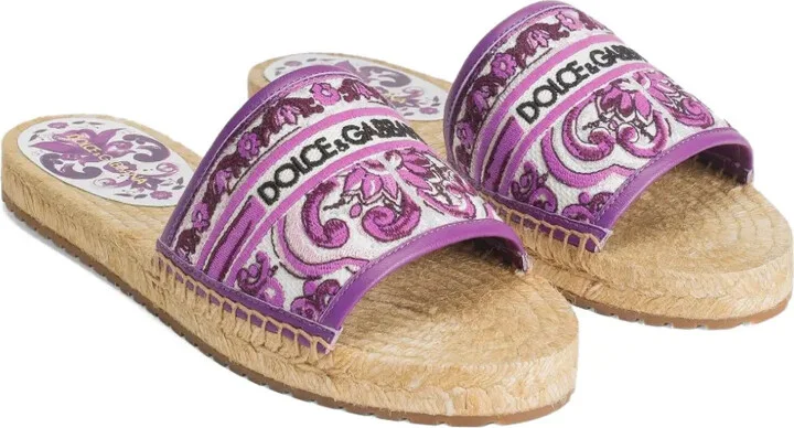 Maiolica-print espadrilles - Image 2