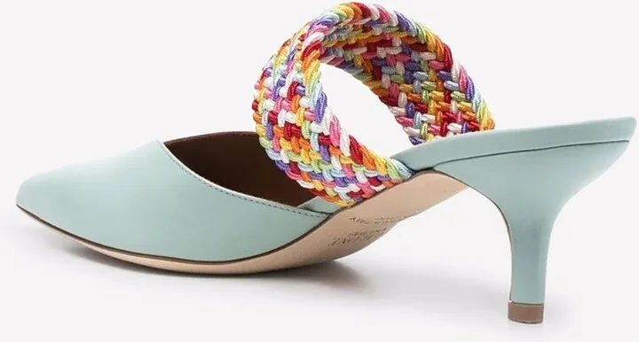 Maisie 45 Nappa Leather Mules - Image 2