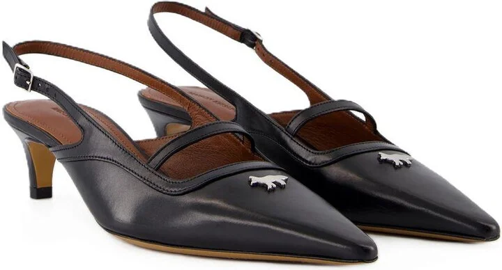 Maison Kitsuné Pointy Sling Back - Image 2