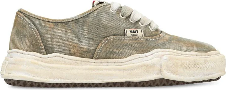 Maison Mihara Yasuhiro Baker Fabric Low-Top Sneakers