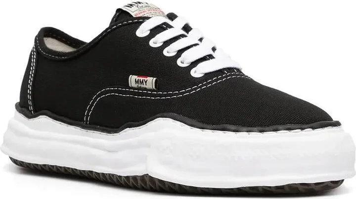 Maison Mihara Yasuhiro Baker Original Sole Canvas Low-Top Sneakers Shoes - Image 3