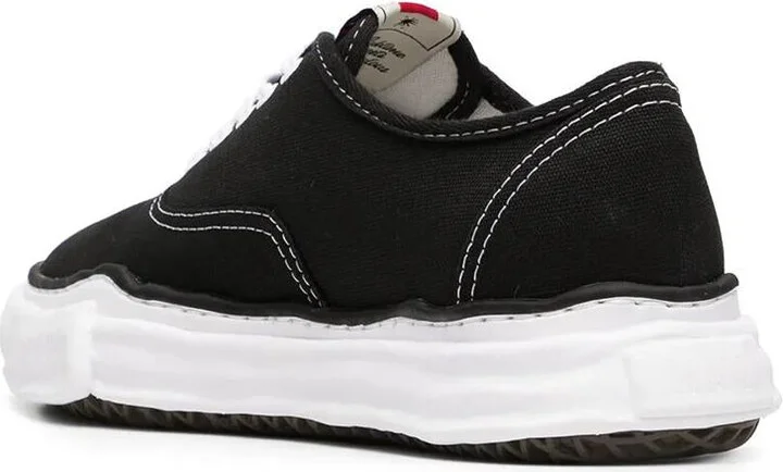 Maison Mihara Yasuhiro Baker Original Sole Canvas Low-Top Sneakers Shoes - Image 4
