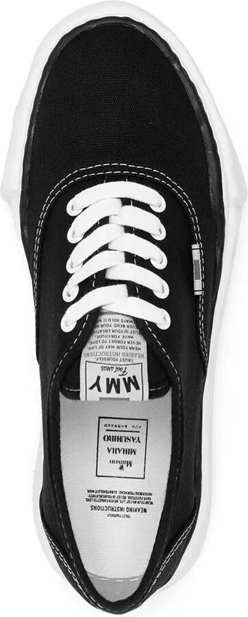 Maison Mihara Yasuhiro Baker Original Sole Canvas Low-Top Sneakers Shoes - Image 5