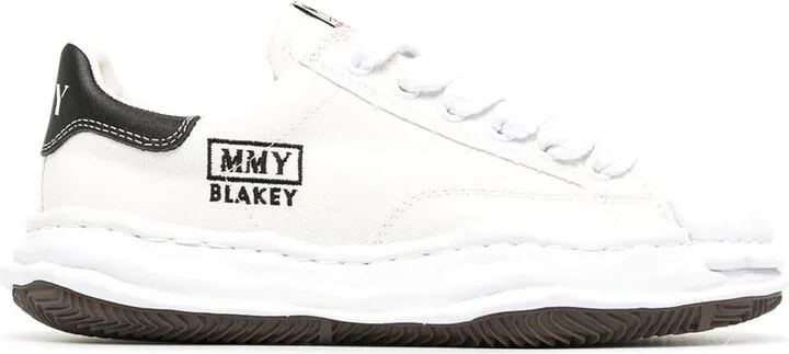 Maison Mihara Yasuhiro Blakey Original Sole Canvas Low-Top Sneakers Shoes