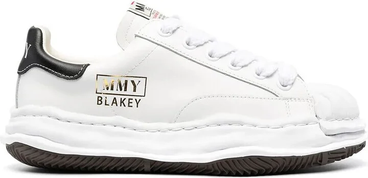Maison Mihara Yasuhiro Blakey Original Sole Leather Low-Top Sneakers Shoes