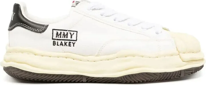 Maison Mihara Yasuhiro Blakey Vintage Color Original Sole Leather Low-Top Sneakers Shoes
