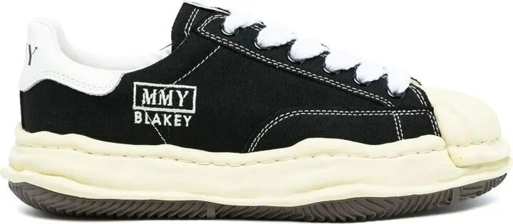 Maison Mihara Yasuhiro Blakey Vintage Color Original Sole Leather Low-Top Sneakers Shoes