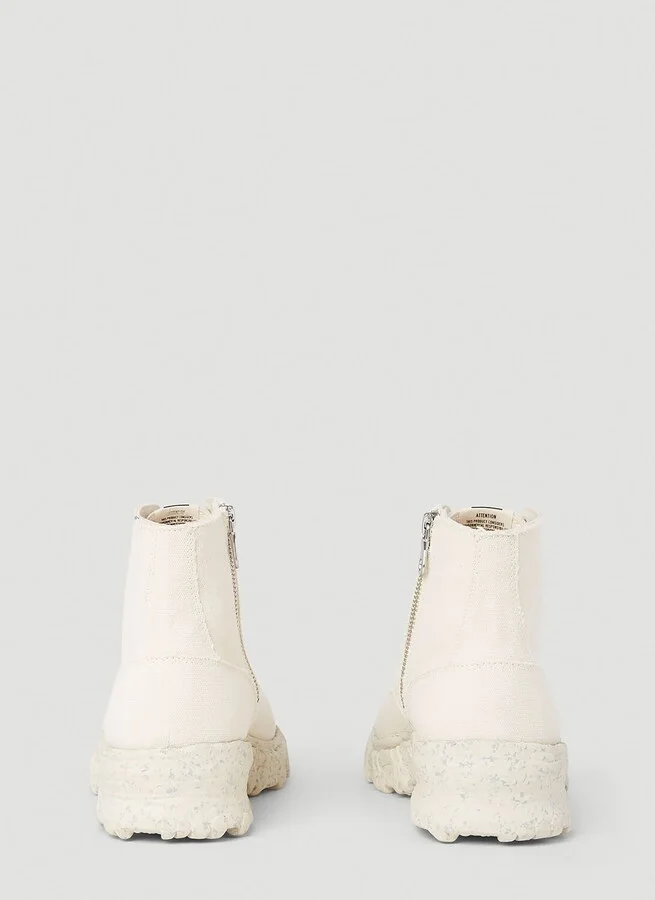 Maison Mihara Yasuhiro Canvas Boots - Man Boots Beige Eu - 39 - Image 4