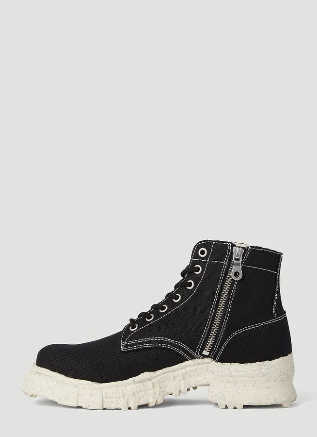 Maison Mihara Yasuhiro Canvas Boots - Man Boots Black Eu - 39 - Image 3