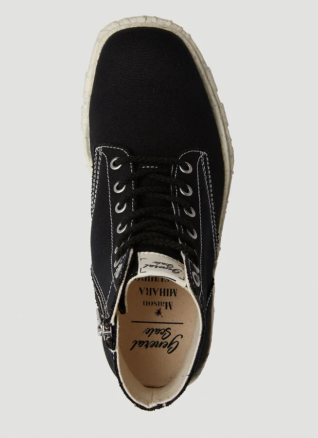 Maison Mihara Yasuhiro Canvas Boots - Man Boots Black Eu - 39 - Image 7
