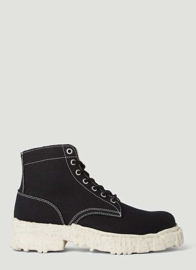 Maison Mihara Yasuhiro Canvas Boots - Man Boots Black Eu - 39