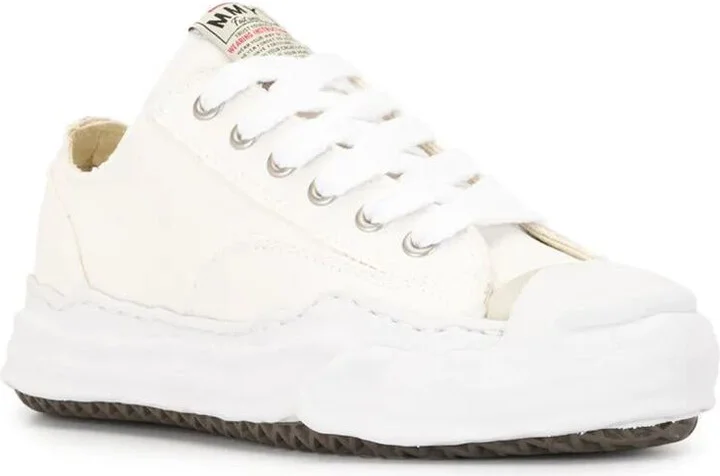 Maison Mihara Yasuhiro Hank Original Sole Canvas Low-Top Sneakers Shoes - Image 4