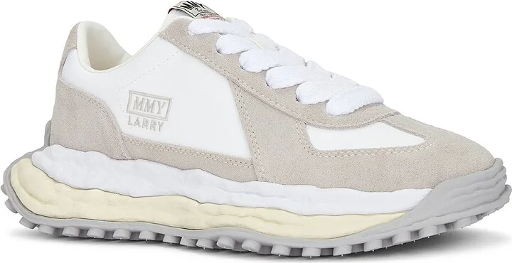 Maison MIHARA YASUHIRO Larry Original Sole Leather Low-Top Sneaker in White - Image 2