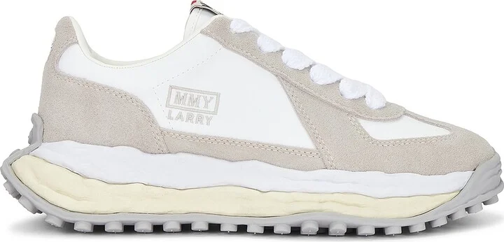 Maison MIHARA YASUHIRO Larry Original Sole Leather Low-Top Sneaker in White