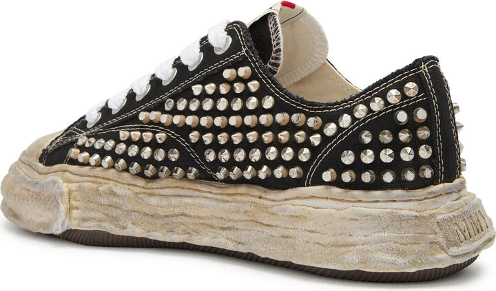 Maison mihara yasuhiro Peterson 23 Studded Canvas Sneakers - Image 2