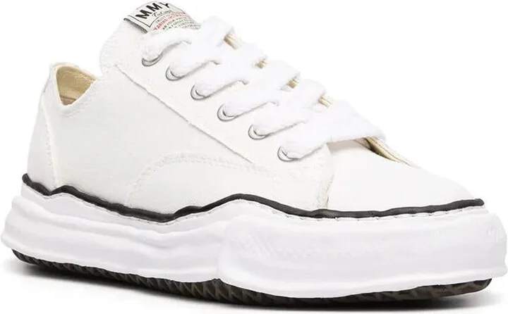 Maison Mihara Yasuhiro Peterson Original Sole Canvas Low-Top Sneakers Shoes - Image 2