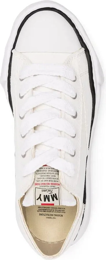 Maison Mihara Yasuhiro Peterson Original Sole Canvas Low-Top Sneakers Shoes - Image 4