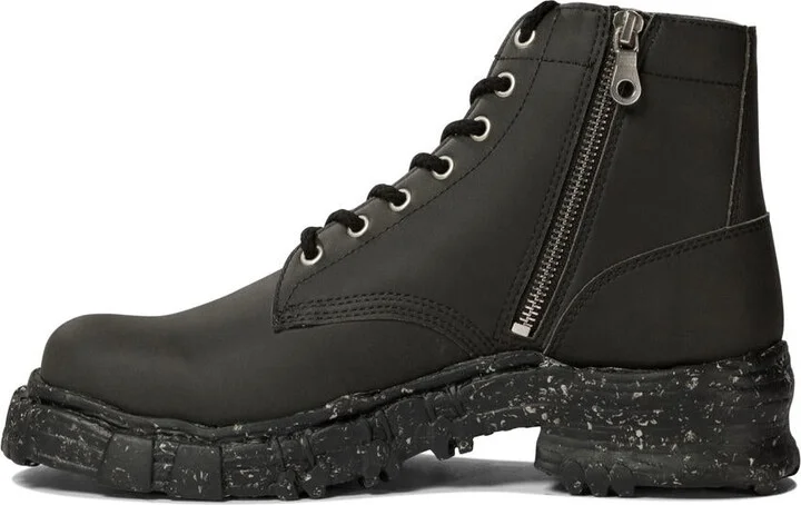 Maison Mihara Yasuhiro Vintage-Like Combat Boots - Image 3