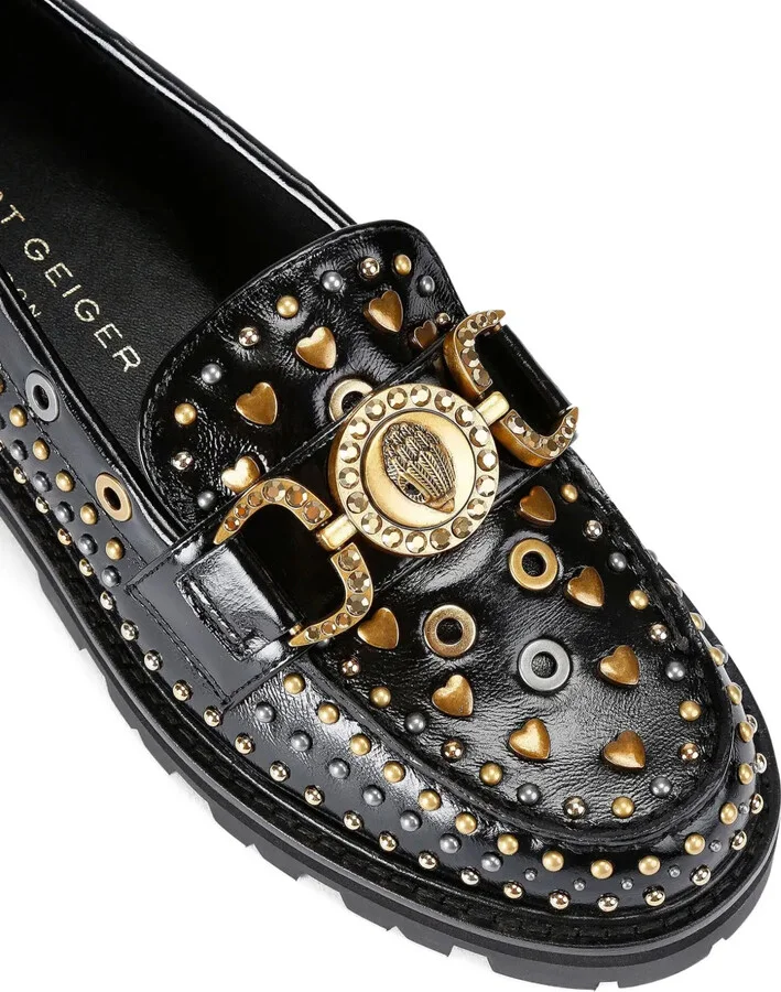 Maison stud-embellished loafers - Image 5